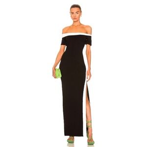 Staud Gabriel‎ Dress in Black & White